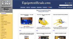 Desktop Screenshot of equipmentresale.com